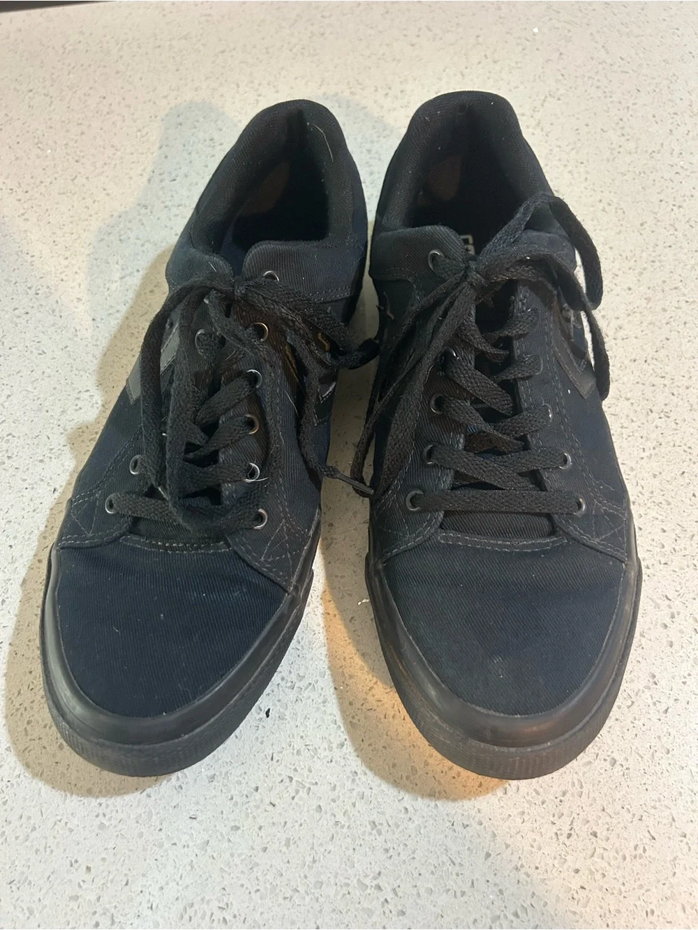 Converse Black Low-Profile Canvas Sneakers - Picture 2 of 7